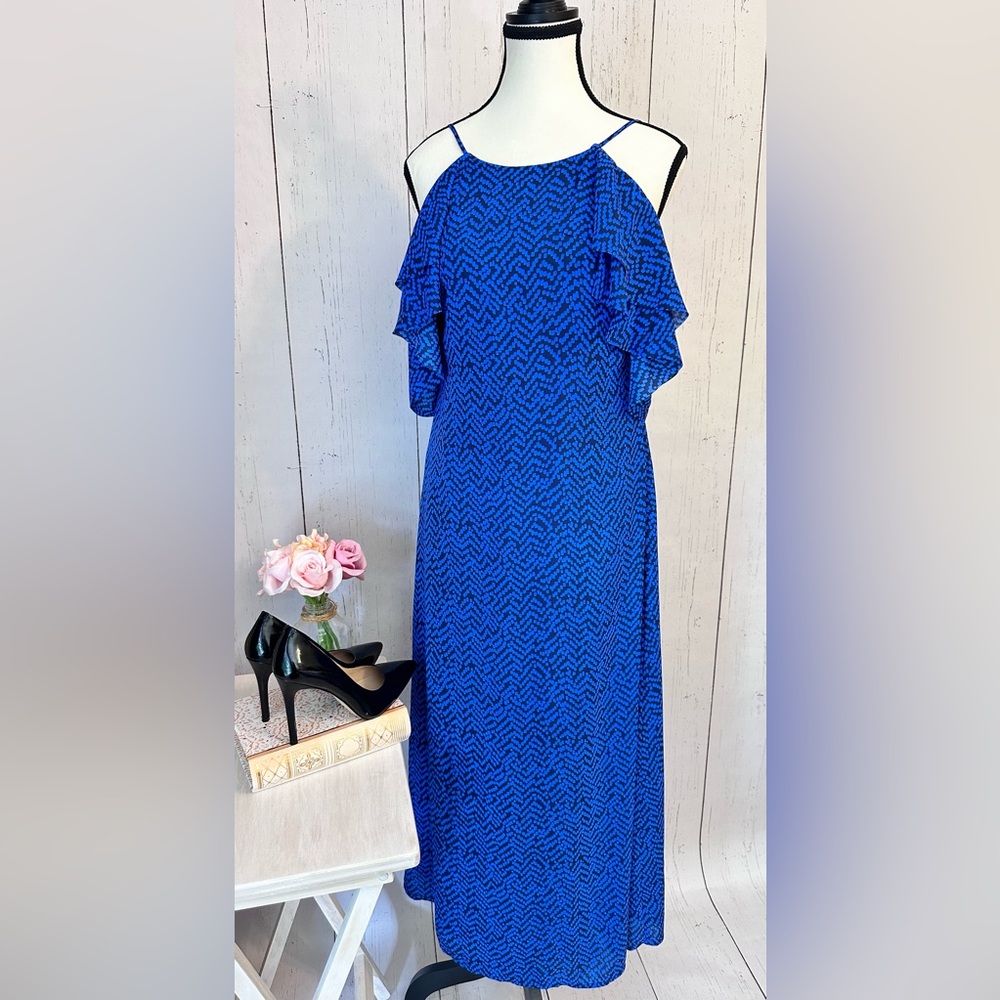 Banana Republic Cold-Shoulder Women’s Dress With Straps Size 2P